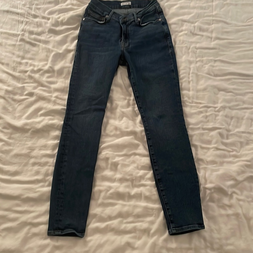 Good American mid rise jeans
